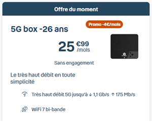 Bouygues 5G Box -26ans