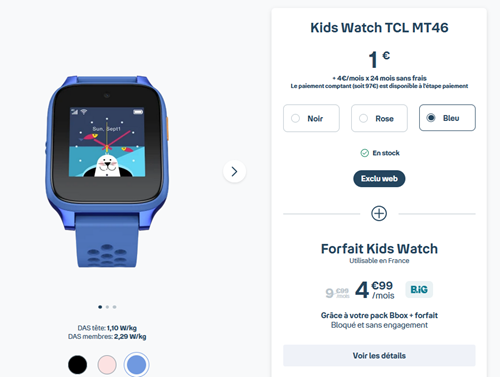BandYou montre connectée enfant