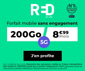 Red forfait 5G 200go