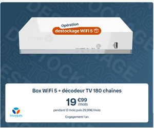 Bbox destockage