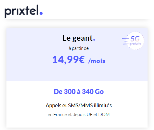 Prixtel Le Géant