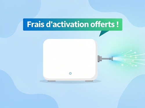 Frais d'activation box fibre Orange offerts