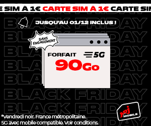 NRJ Mobile Black Friday 5G 90Go