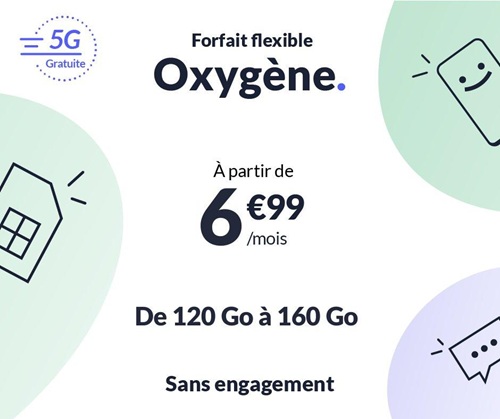 Prixtel forfait Oxygène