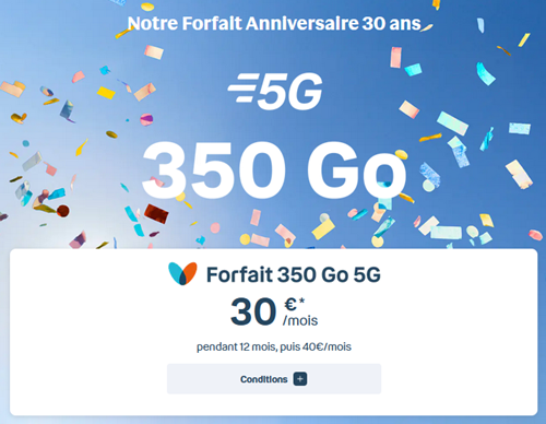 Bouygues forfait Anniversaire