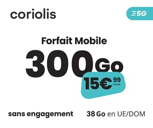 Coriolis forfait 300Go