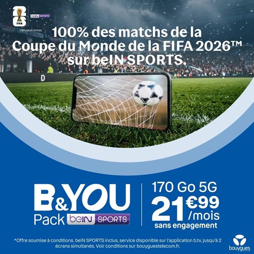 B and You forfait avec beIN Sports