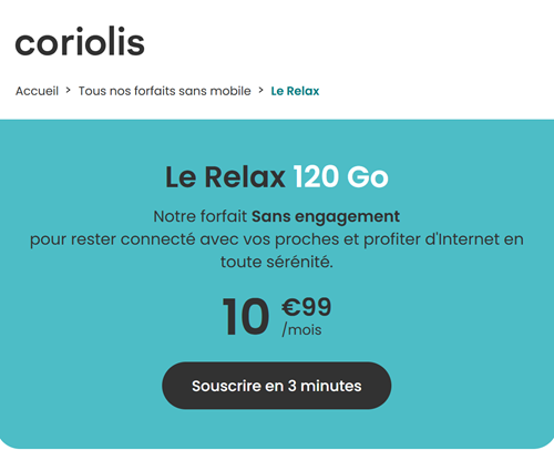 Coriolis Le Relax