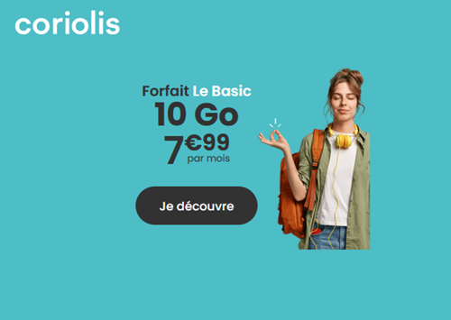 Coriolis forfait 10Go