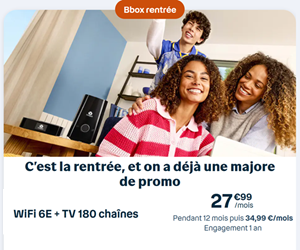 Bbox Rentrée