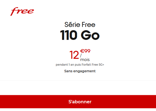 Free série 110Go 13€