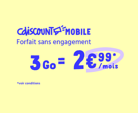 Cdiscount 3Go